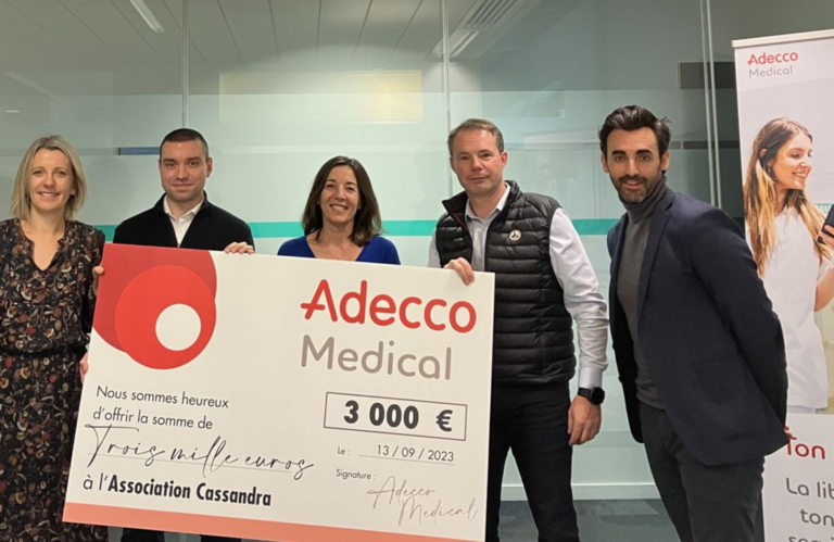 Collecte de don par Adecco Medical